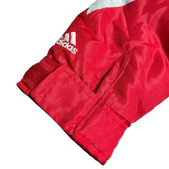 Adidas Boy’s Jacket Wisconsin Red Black Size 12 Month’s EUC - Picture 4 of 12